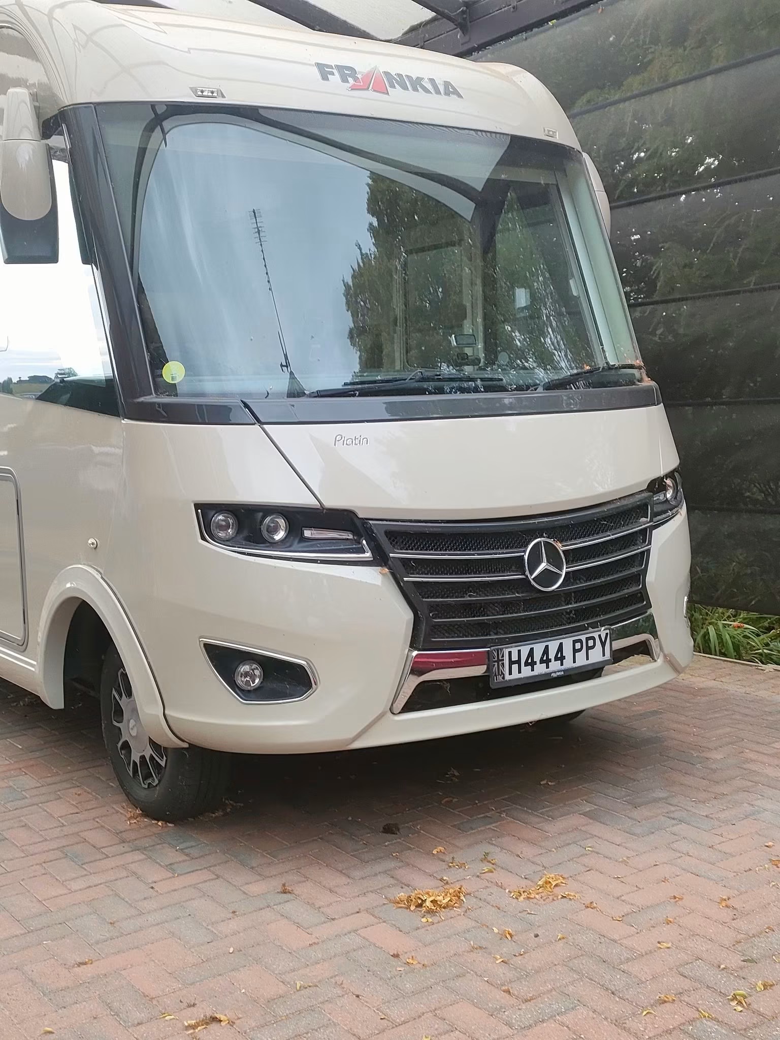 H444 PPY spotted on Mercedes-Benz