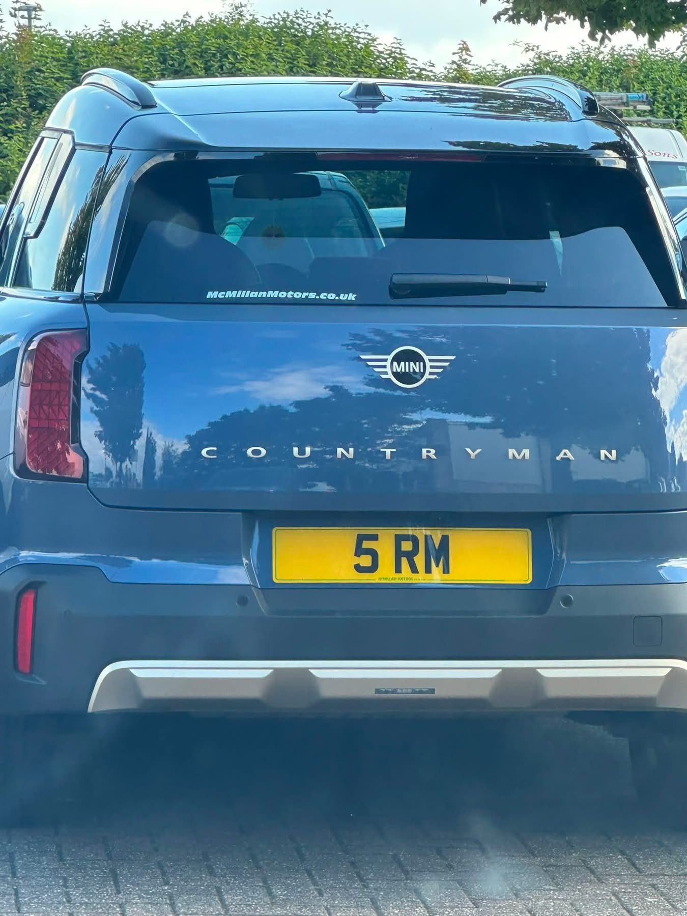 5 RM spotted on Mini Countryman