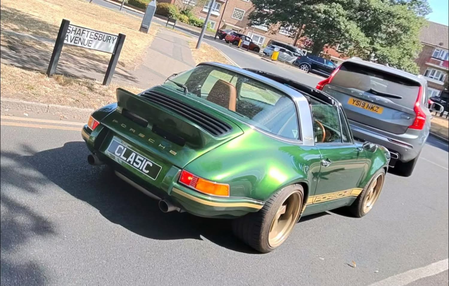 CLA 51C spotted on Porsche 911 Carrera