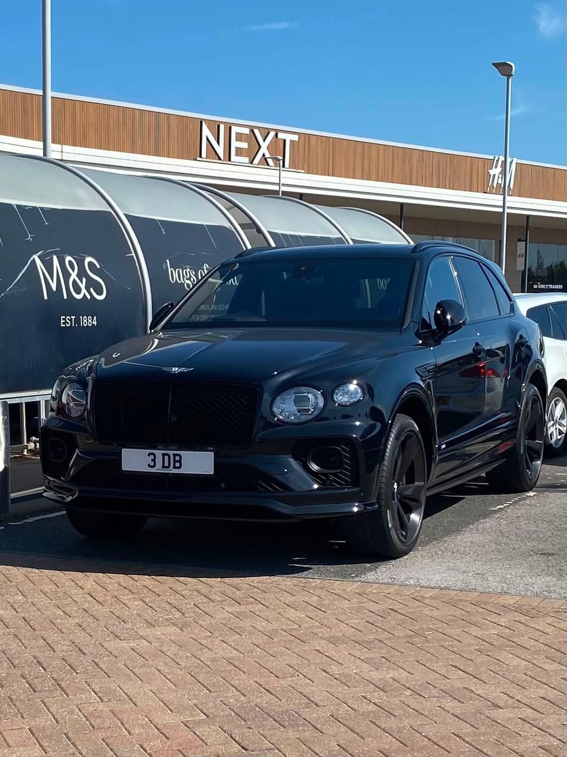3 DB spotted on Bentley Bentayga
