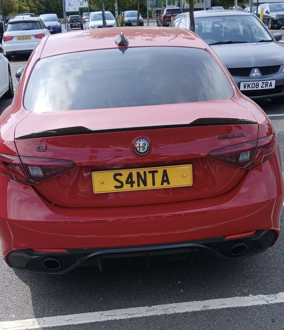S4 NTA spotted on Alfa Romeo Giulia