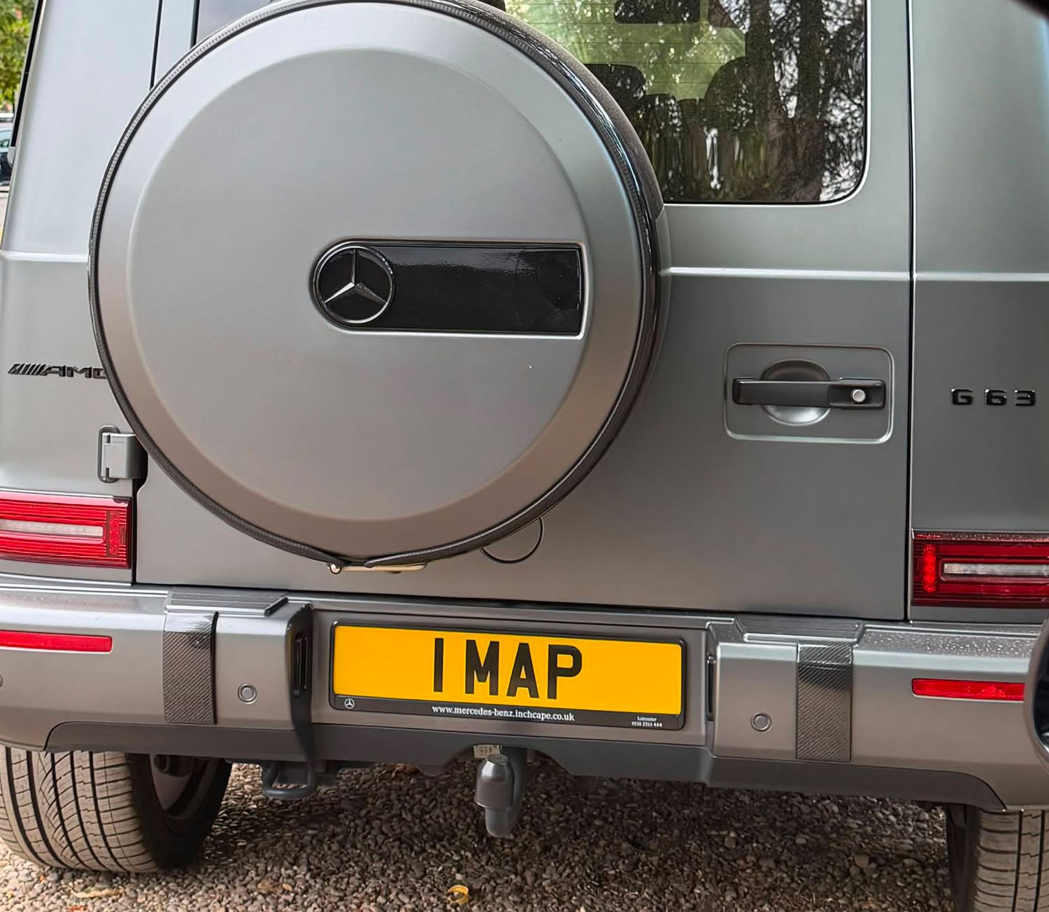 1 MAP spotted on Mercedes-Benz G-Class 63 AMG