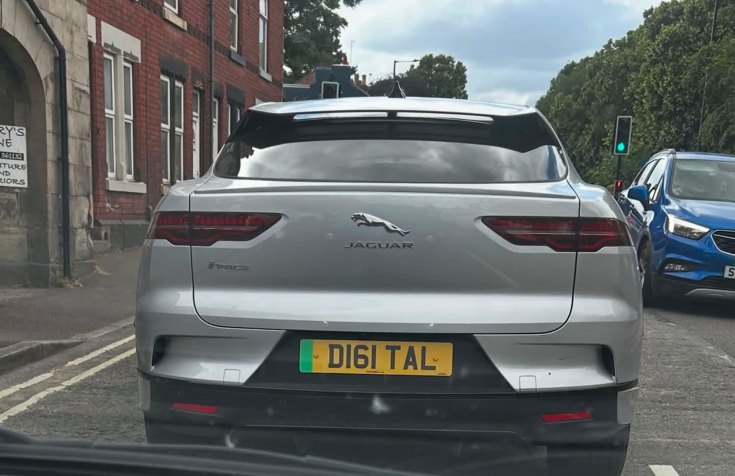D161 TAL spotted on Jaguar I-Pace