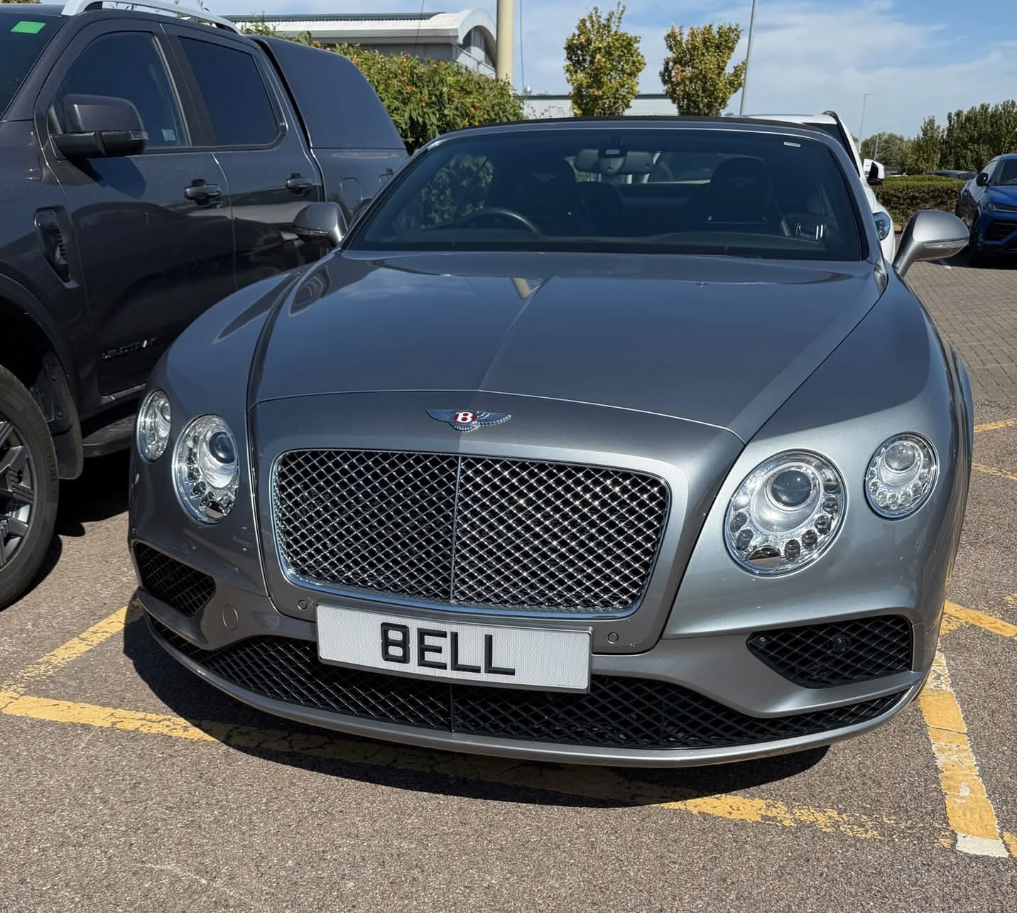 8 ELL spotted on Bentley Continental