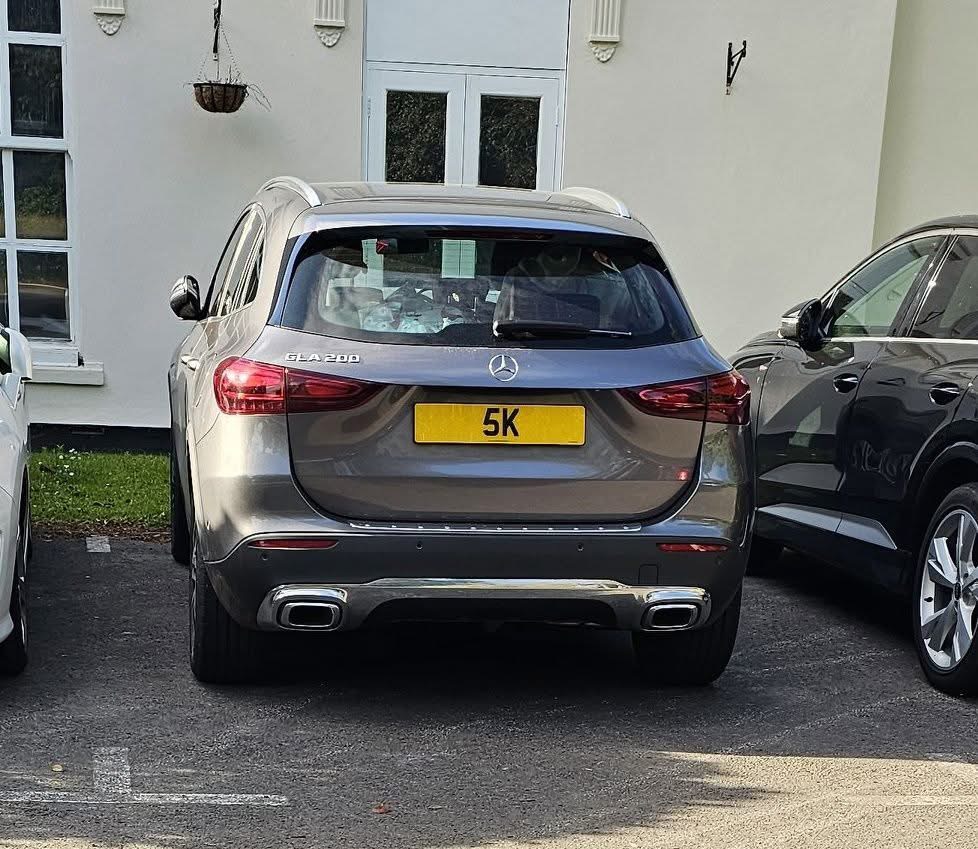 5 K spotted on Mercedes-Benz GLA