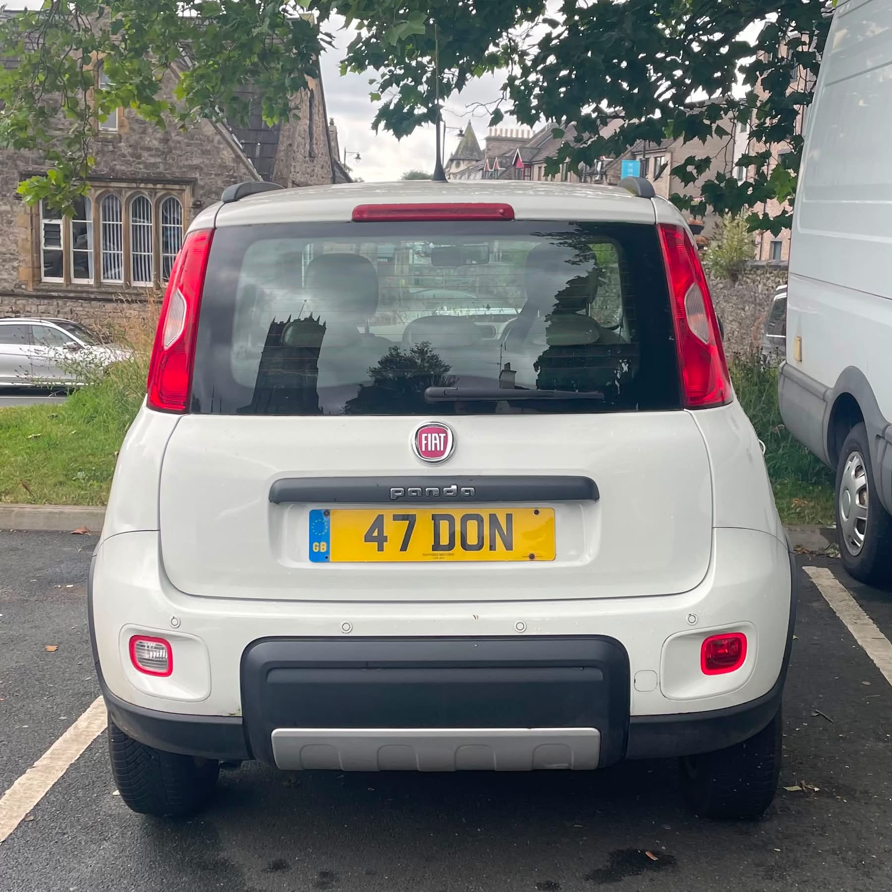 47 DON spotted on Fiat Panda