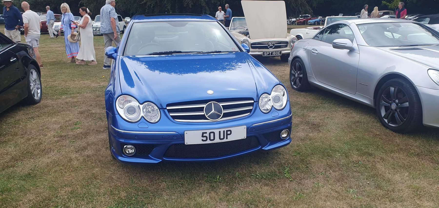 50 UP spotted on Mercedes-Benz CLK