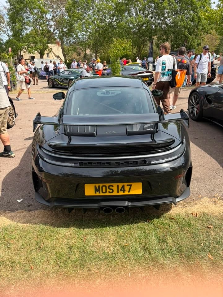 MOS 147 spotted on Porsche 911 GT3