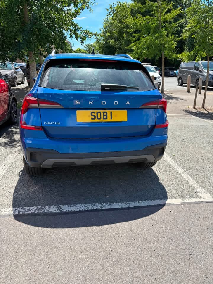 SOB 1 spotted on Skoda Kamiq