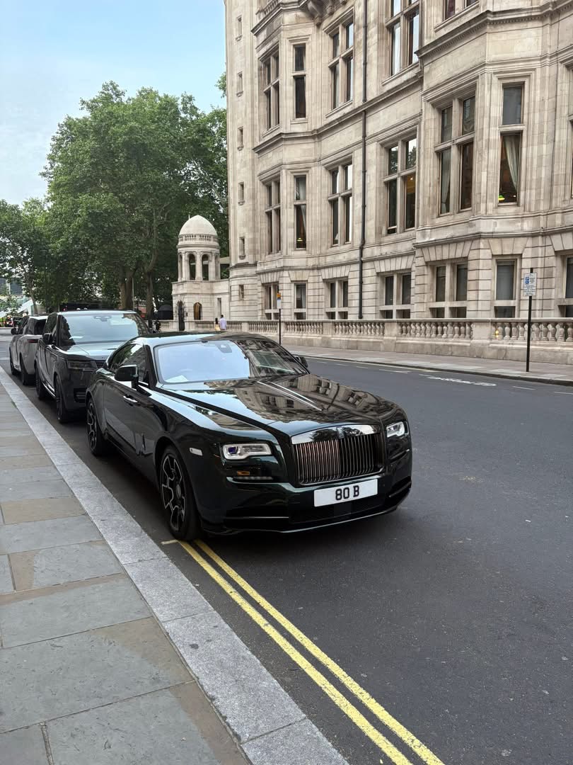 80 B spotted on Rolls-Royce Wraith