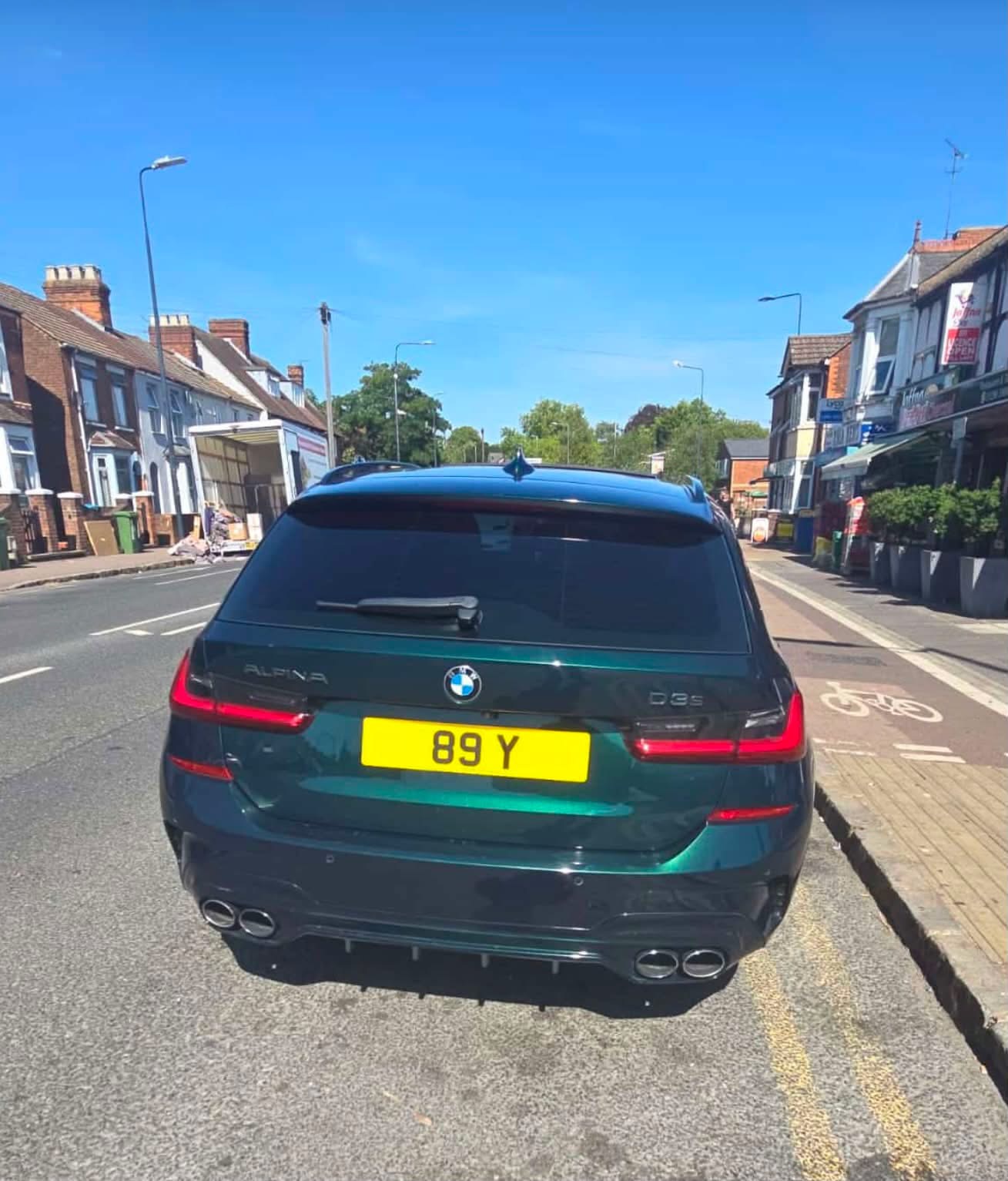 89 Y spotted on Alpina D3