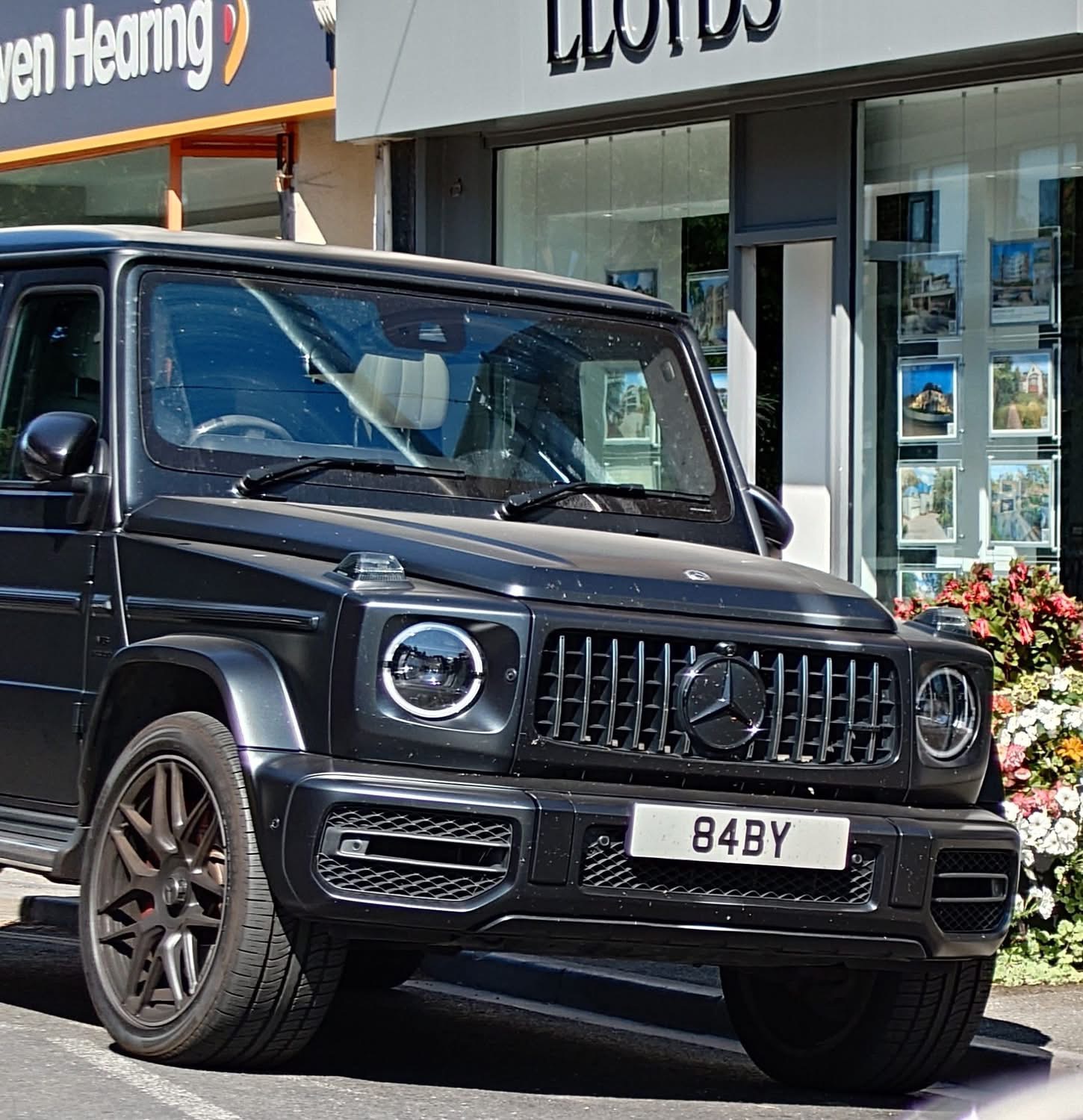 84 BY spotted on Mercedes-Benz G-Class 63 AMG