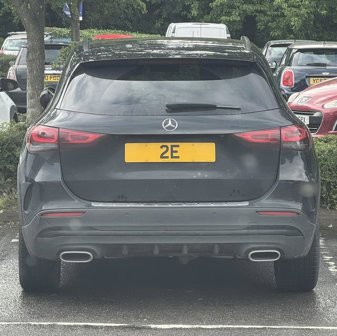2 E spotted on Mercedes-Benz GLA