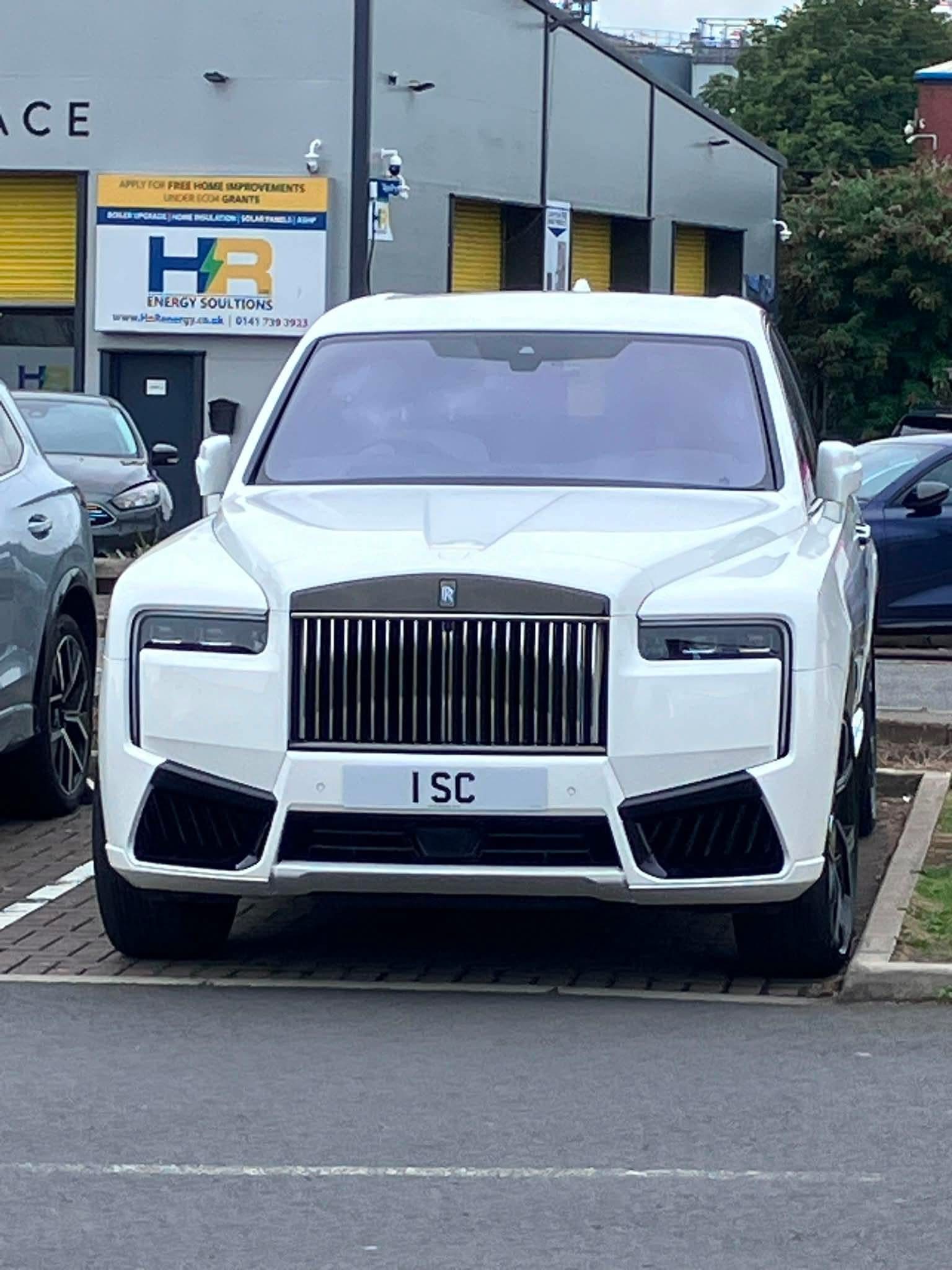 1 SC spotted on Rolls-Royce Cullinan