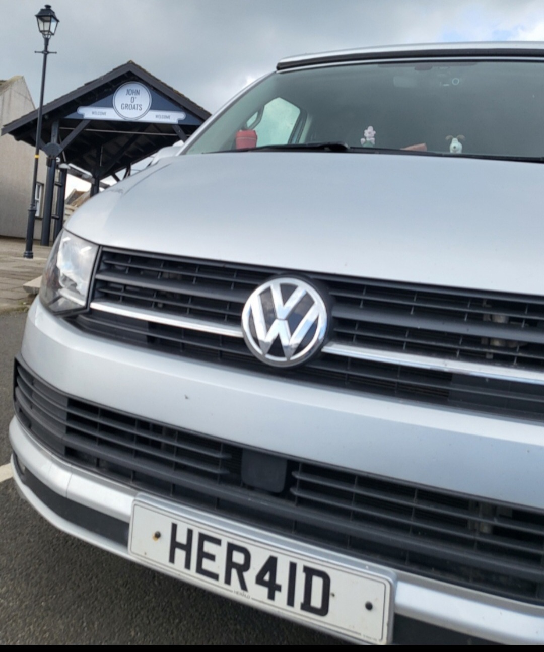 HER 41D spotted on Volkswagen