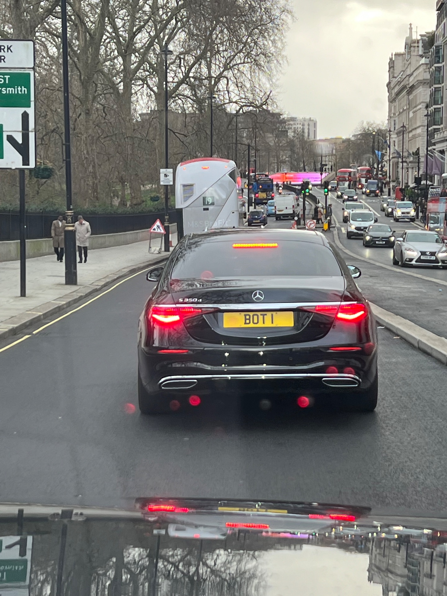BOT 1 spotted on Mercedes-Benz S-Class