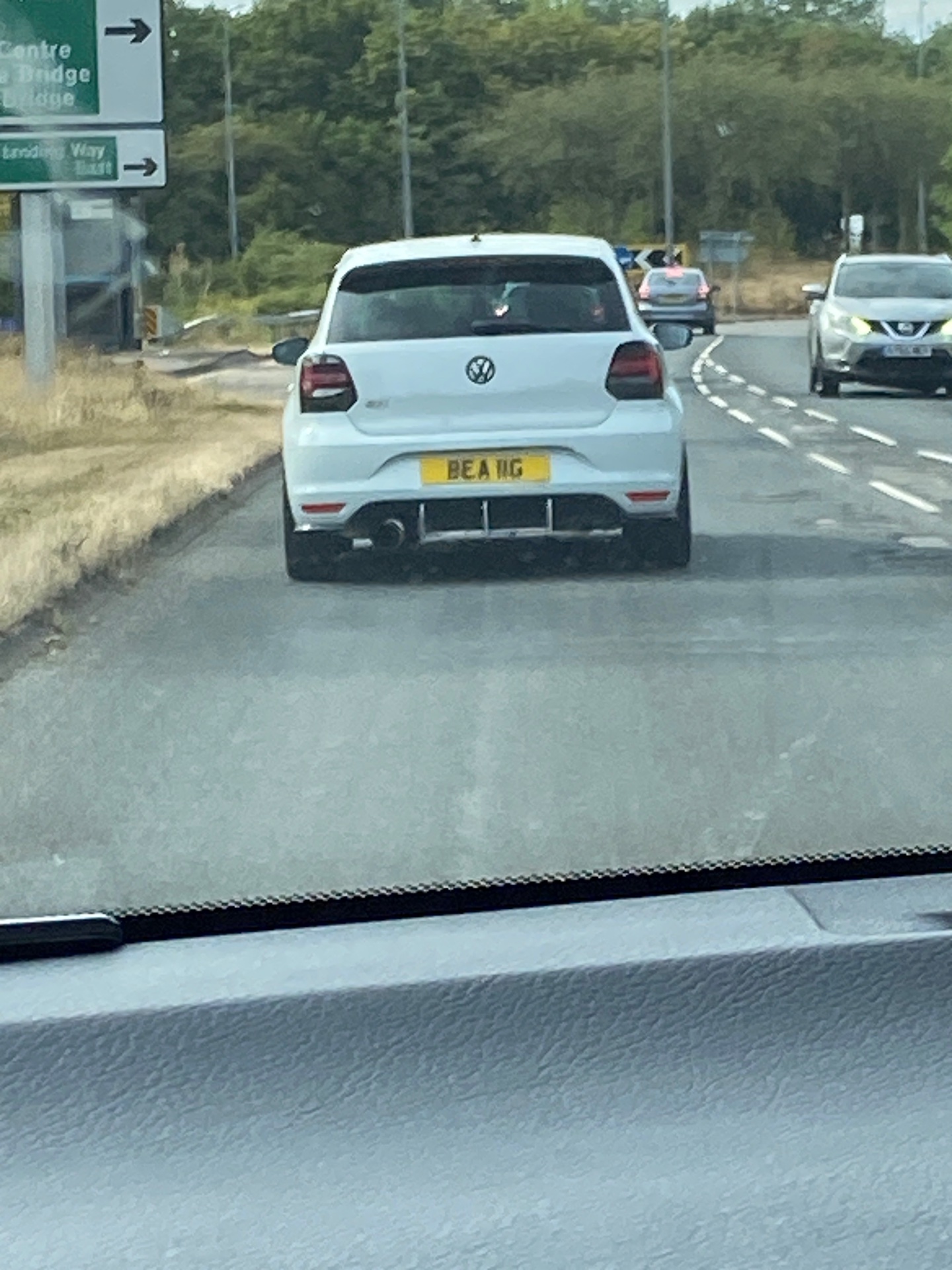 BEA 11G private number plate, spotted in Milton Keynes