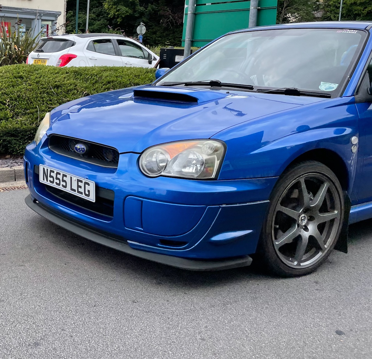 N555 LEG spotted on Subaru WRX