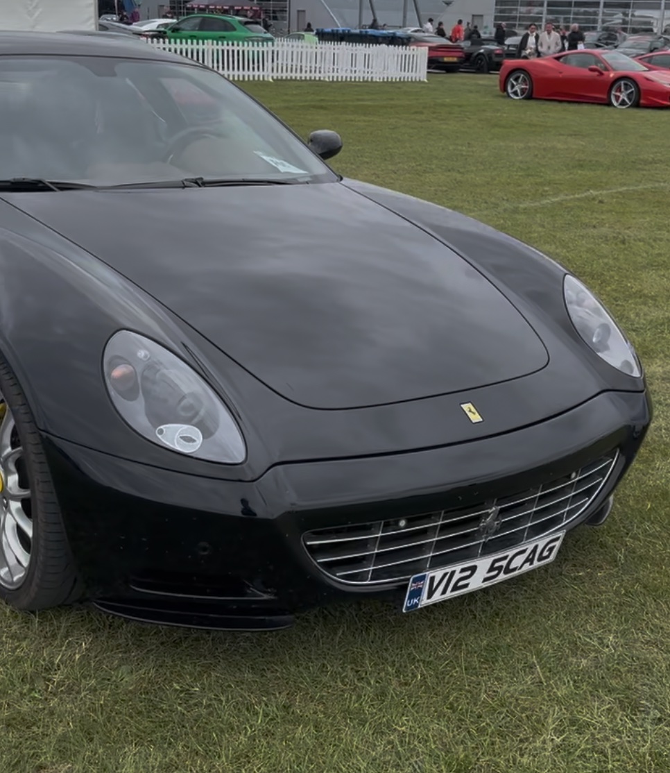 V125 CAG spotted on Ferrari 612 Scaglietti