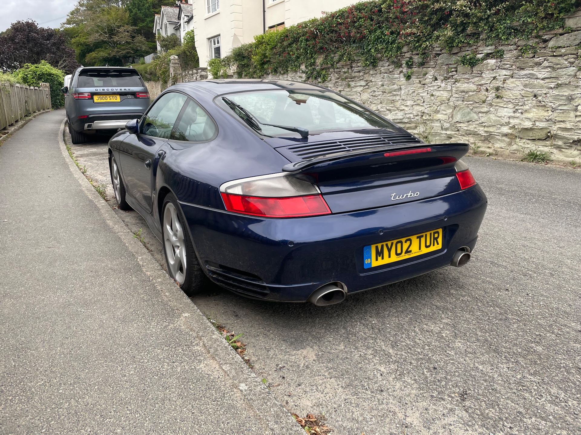 MY02 TUR spotted on Porsche 911 Turbo