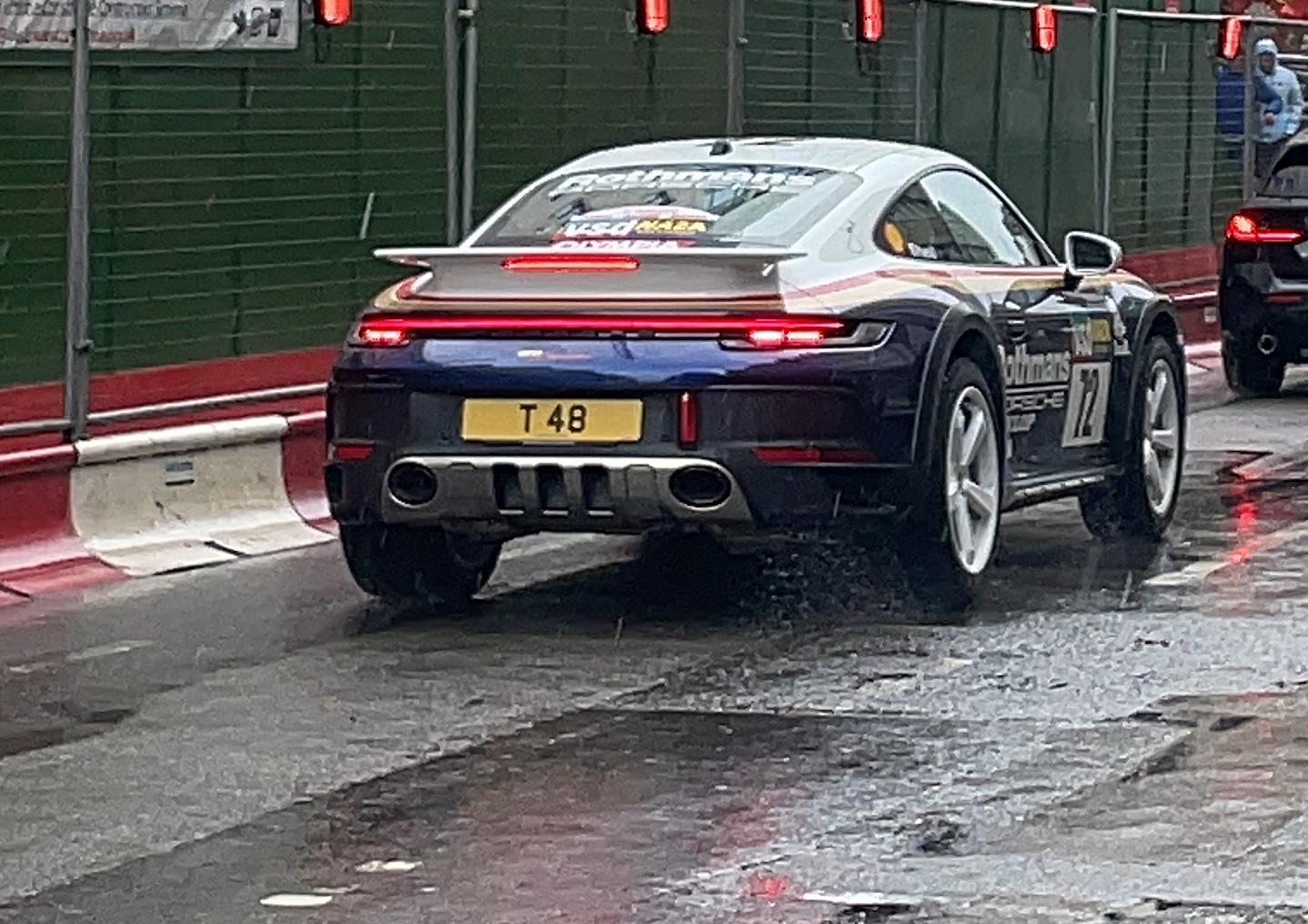 T 48 spotted on Porsche 911 Dakar Dakar