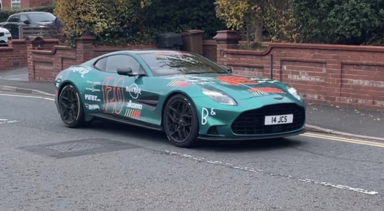 14 JCS spotted on Aston Martin Vanquish