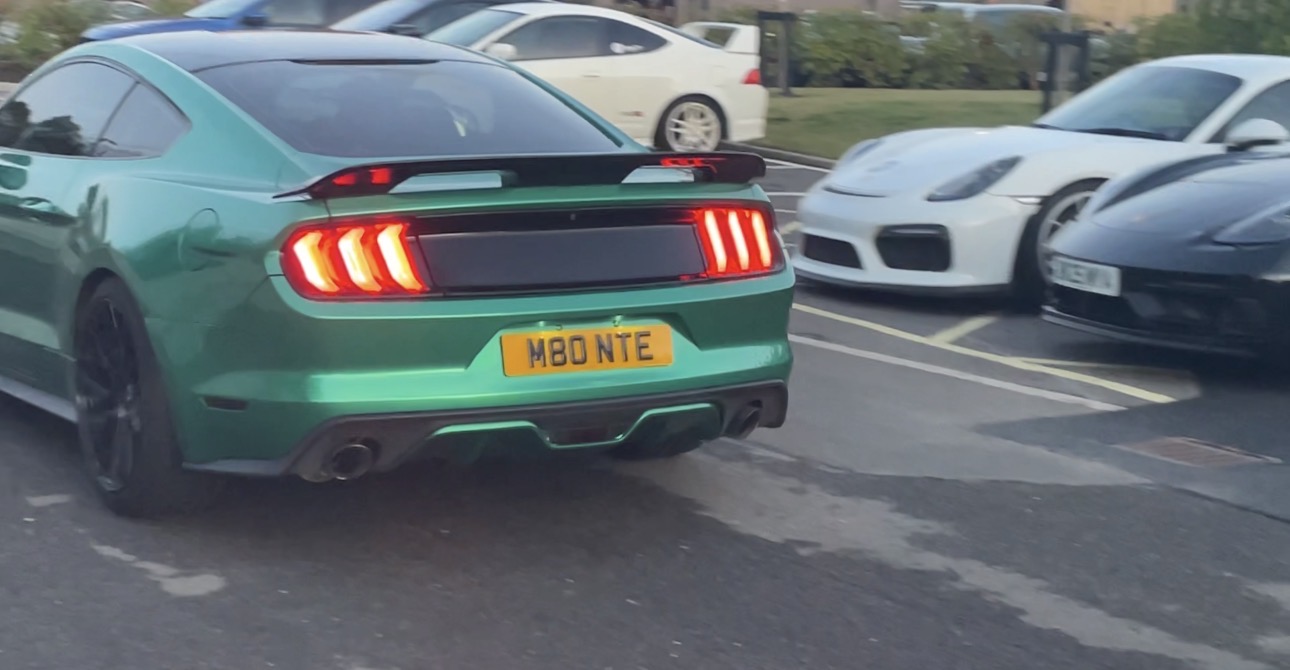 M80 NTE spotted on Ford Mustang