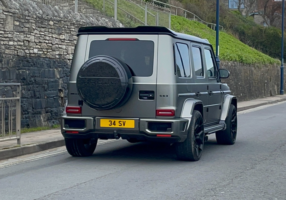 34 SV spotted on Mercedes-Benz G63 AMG