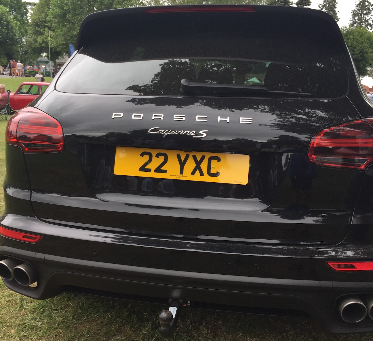 22 YXC spotted on Porsche Porsche Cayenne S S