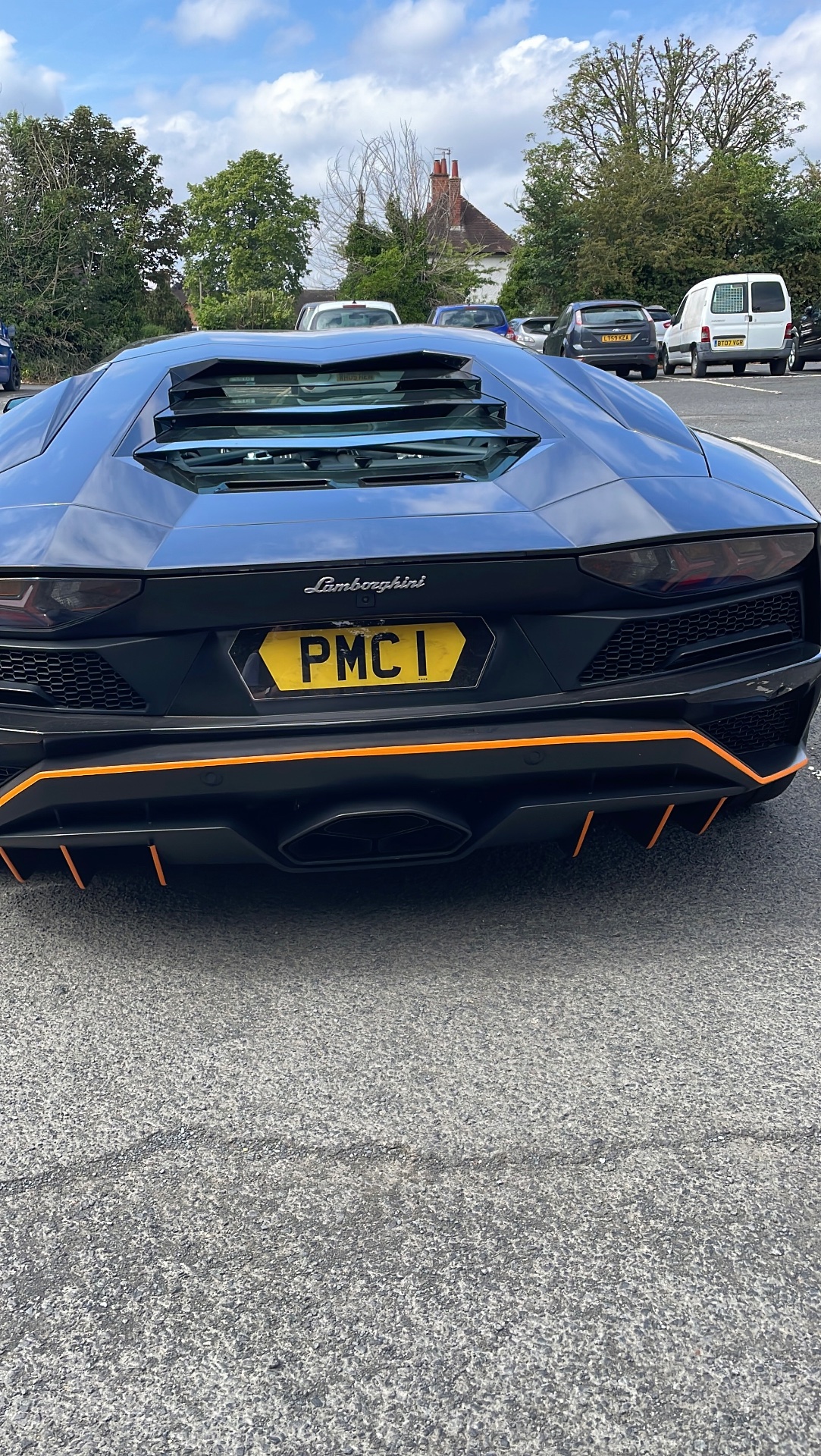 PMC 1 spotted on Lamborghini Aventador S
