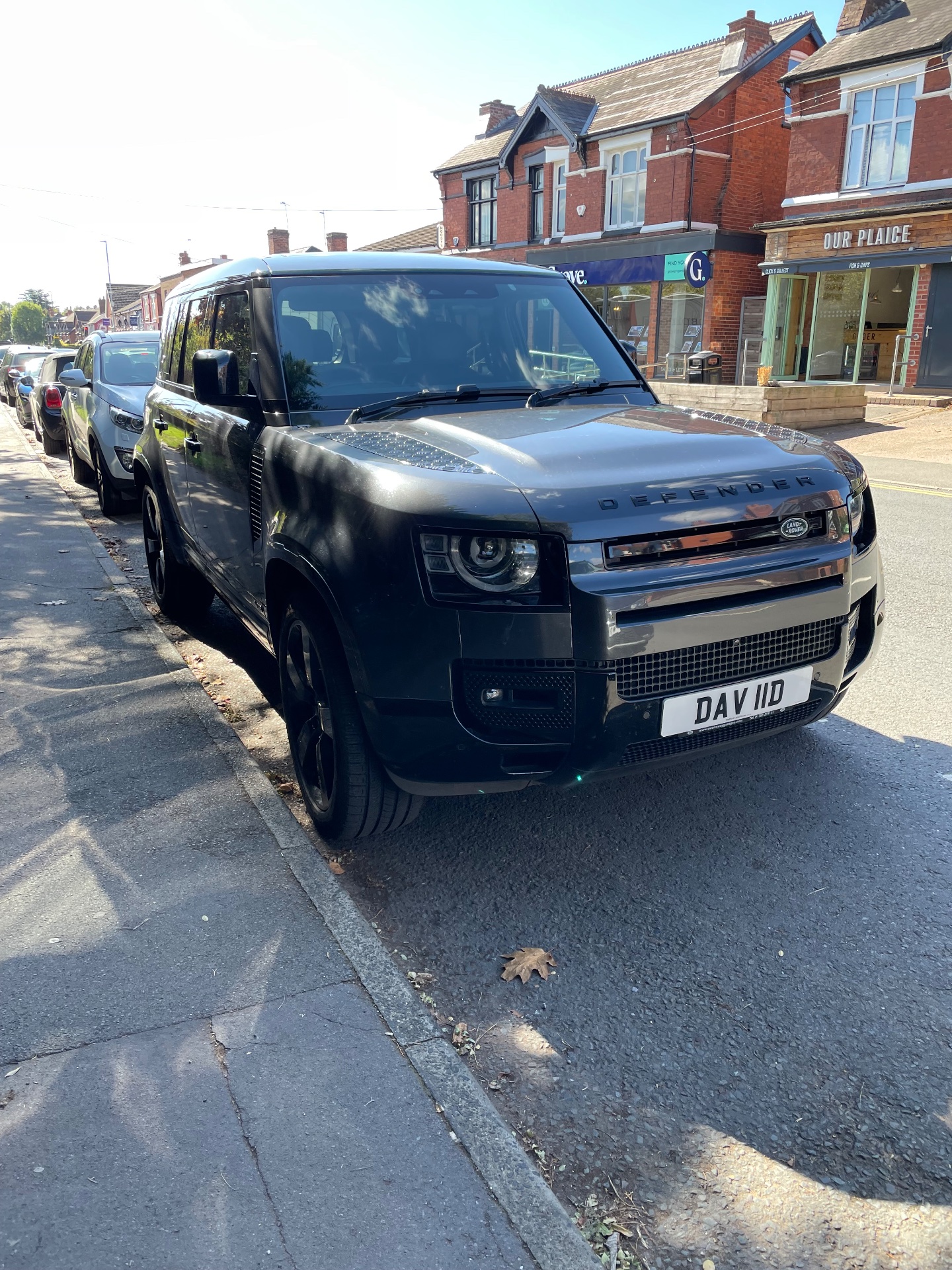DAV 11D spotted on Land Rover Defender