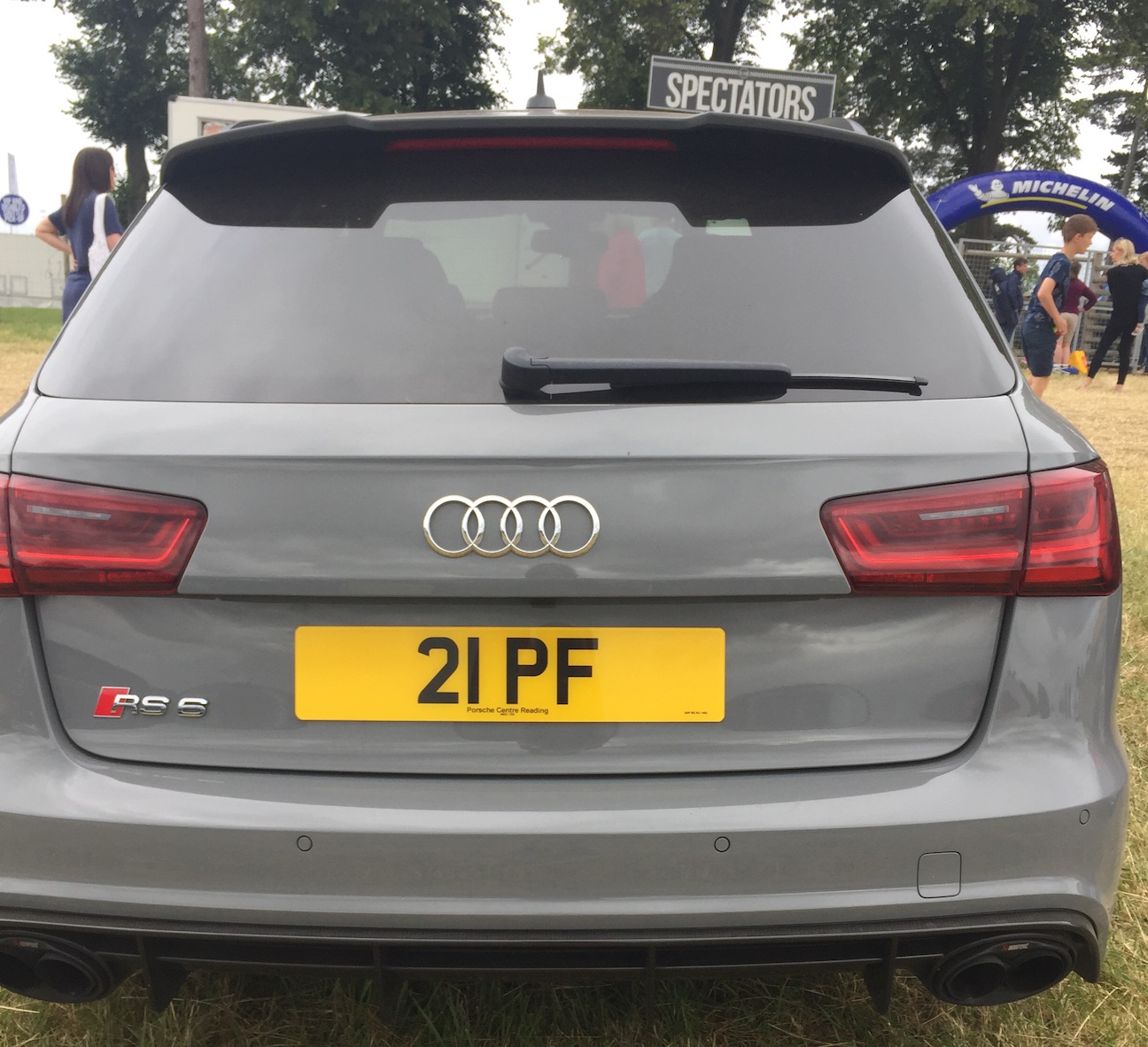 21 PF spotted on Audi RS6