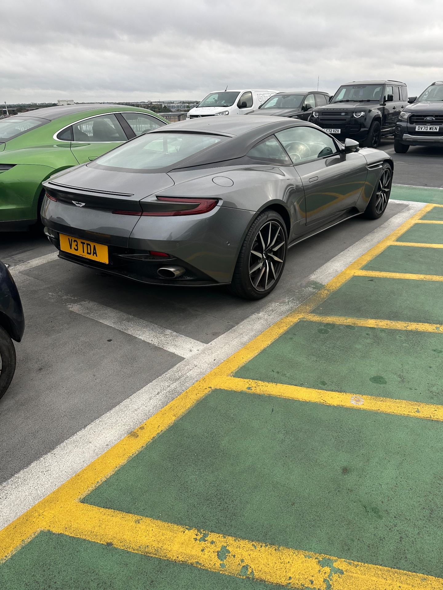 V3 TDA spotted on Aston Martin DB11