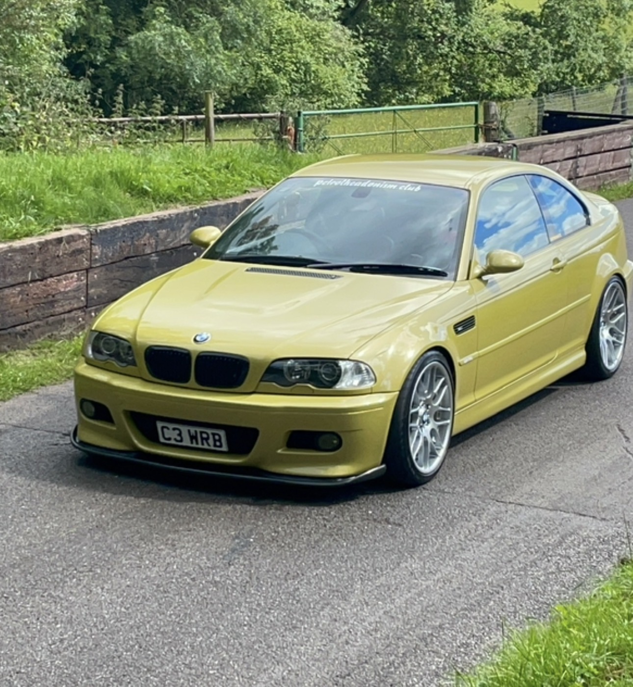C3 WRB spotted on BMW M3