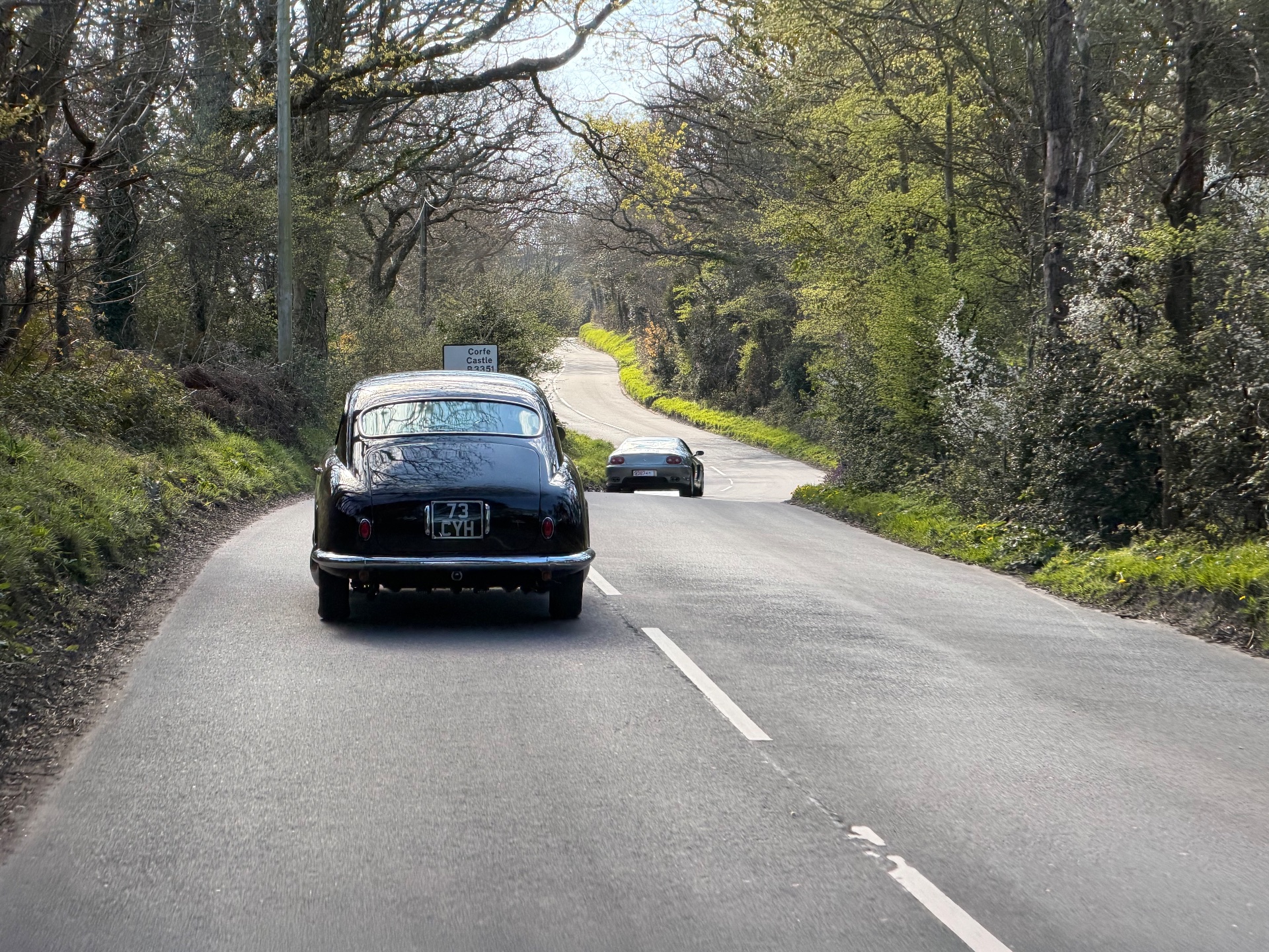73 CHY spotted on Jaguar