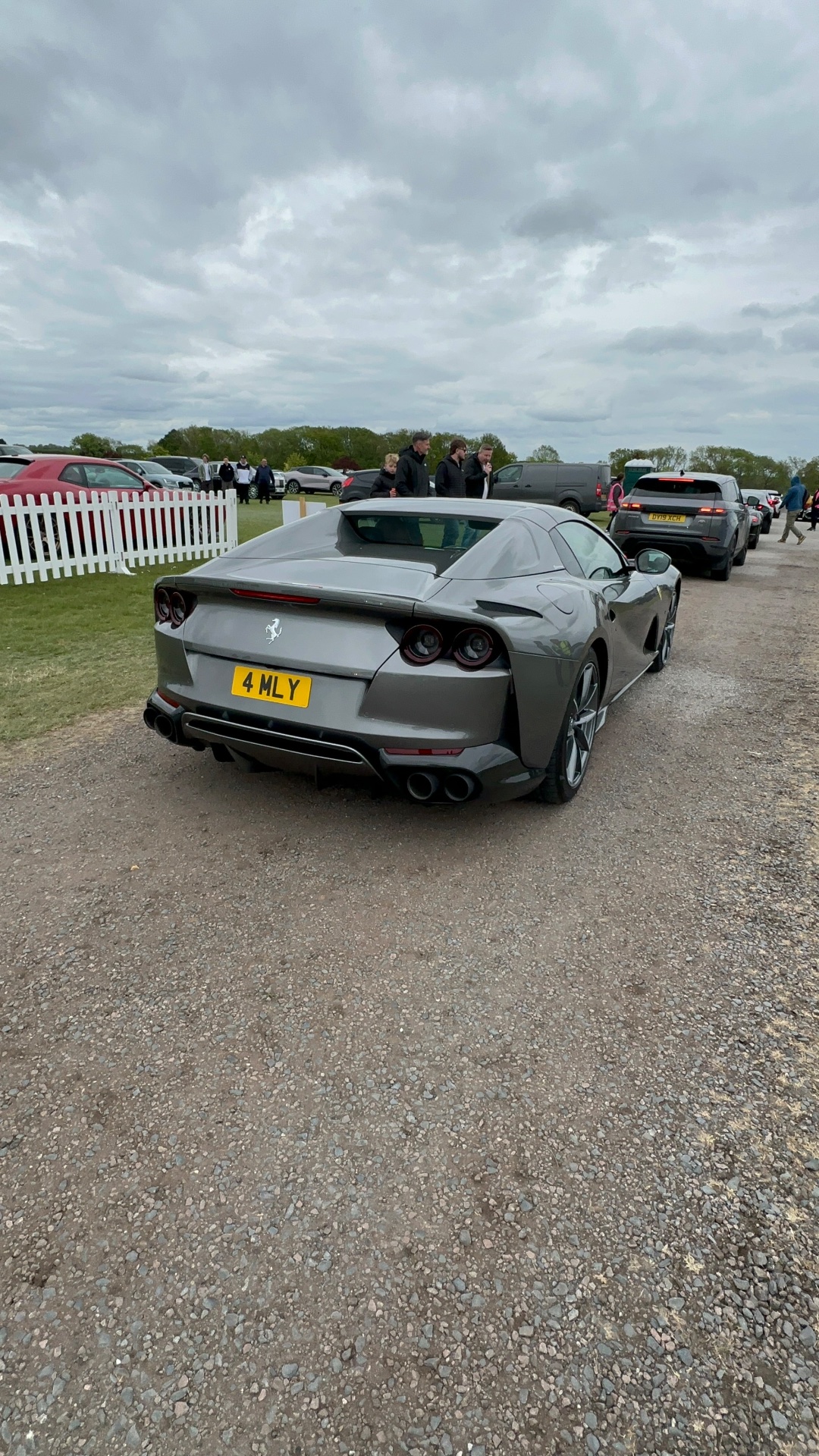 4 MLY spotted on Ferrari 812 GTS GTS