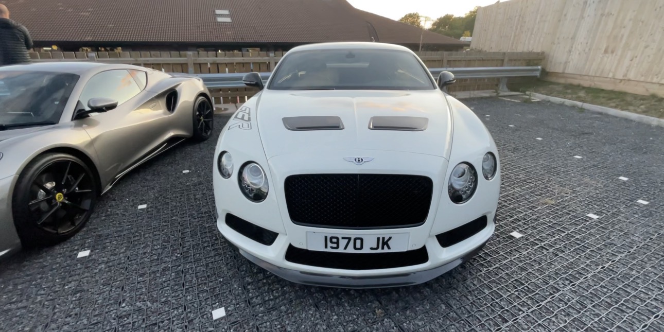 1970 JK spotted on Bentley Continental