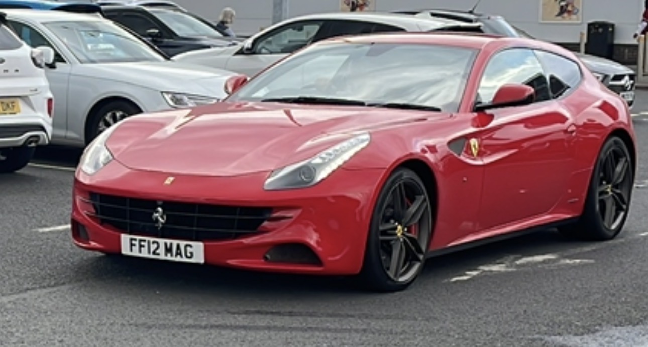 FF12 MAG spotted on Ferrari