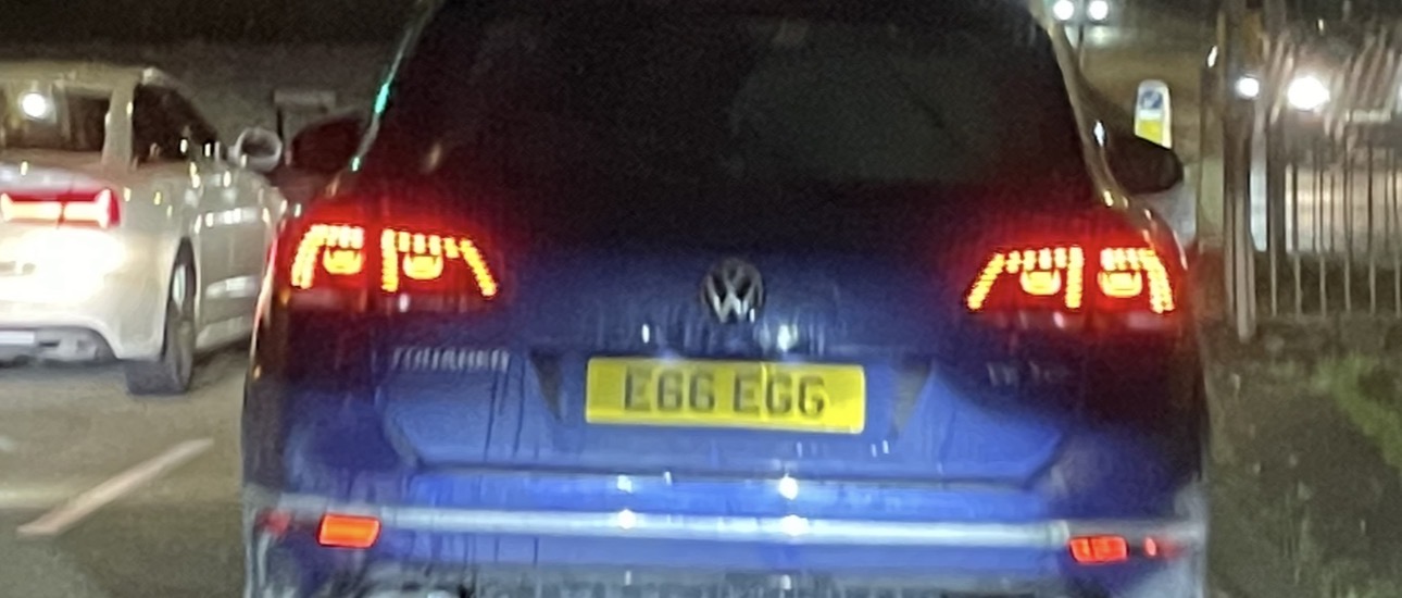 E66 EGG spotted on Volkswagen Touareg