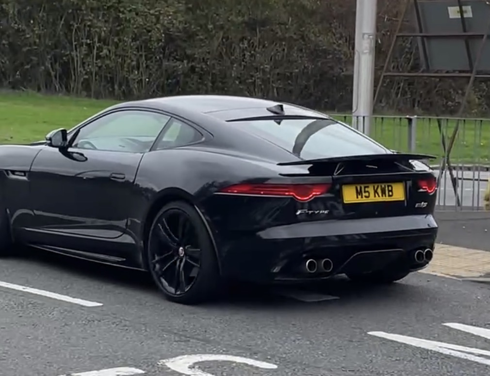 M5 KWB spotted on Jaguar F-Type