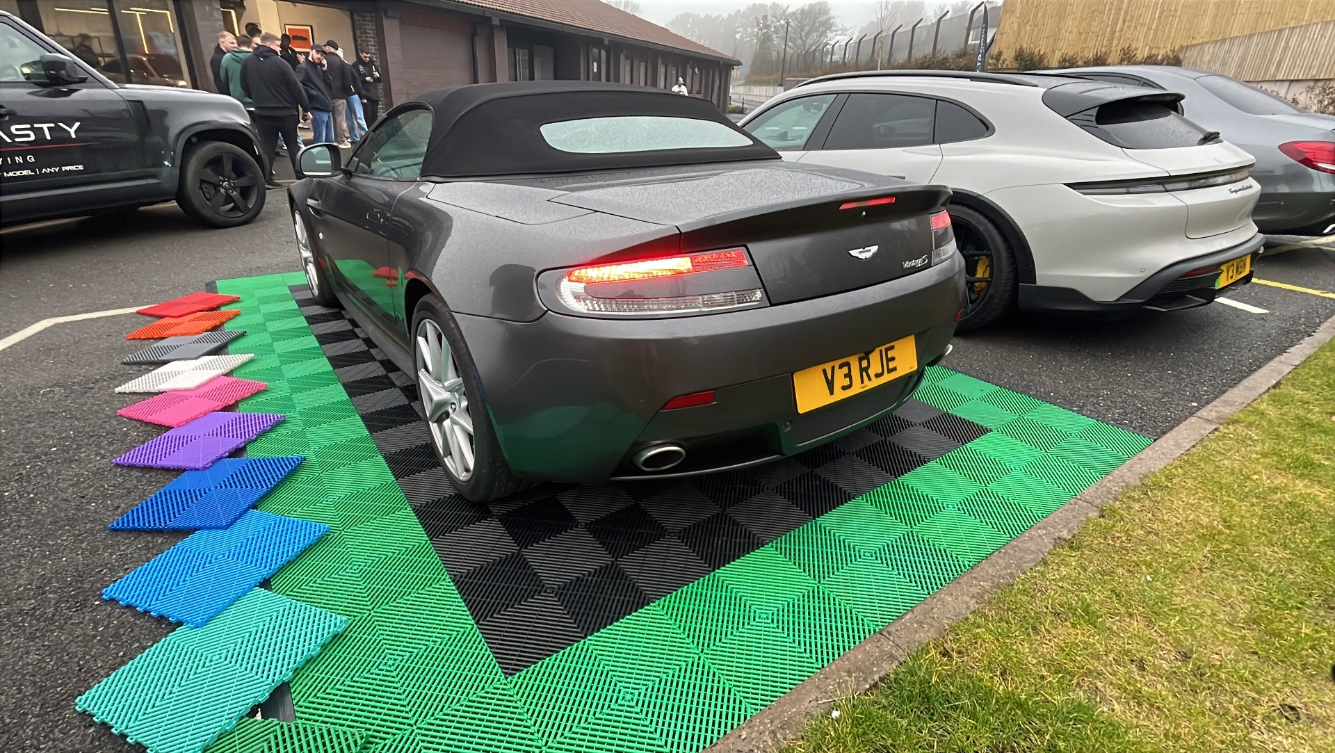 V3 RJE spotted on Aston Martin Vantage Roadster