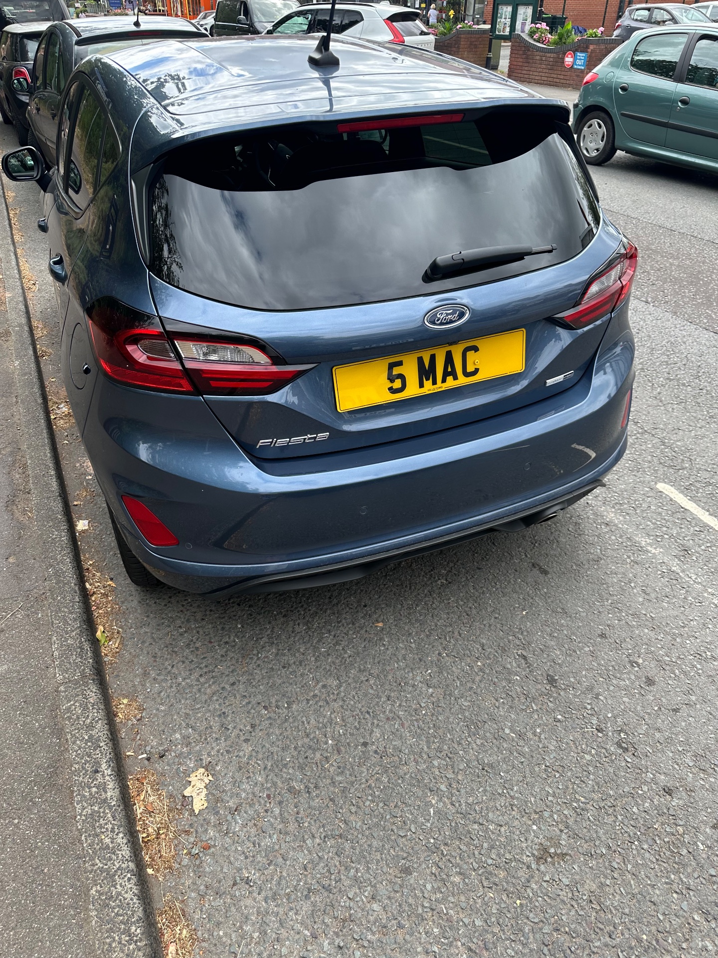 5 MAC private number plate on a Ford Fiesta ST-Line, spotted in Worcester