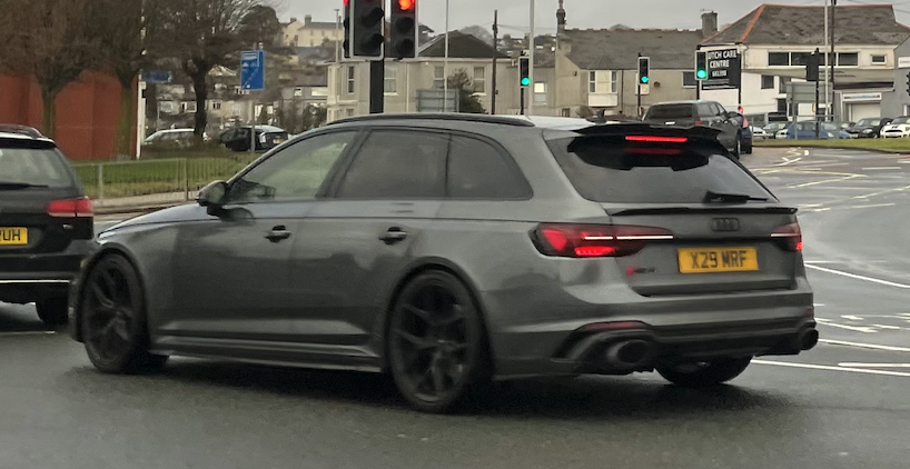 X29 MRF spotted on Audi RS4