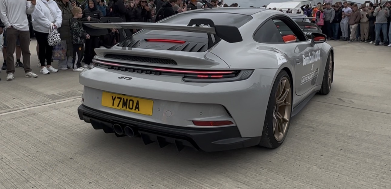 Y7 MOA spotted on Porsche 911 GT3