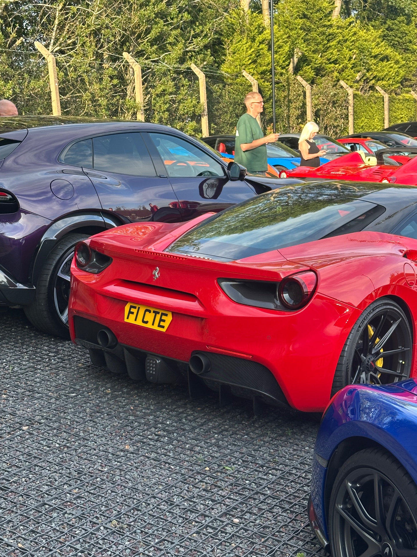 F1 CTE spotted on Ferrari 488 GTB