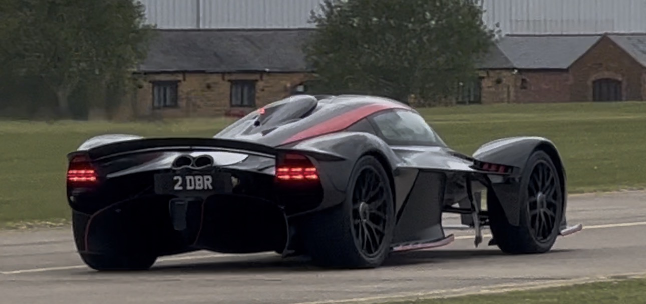 2 DBR spotted on Aston Martin Valkyrie