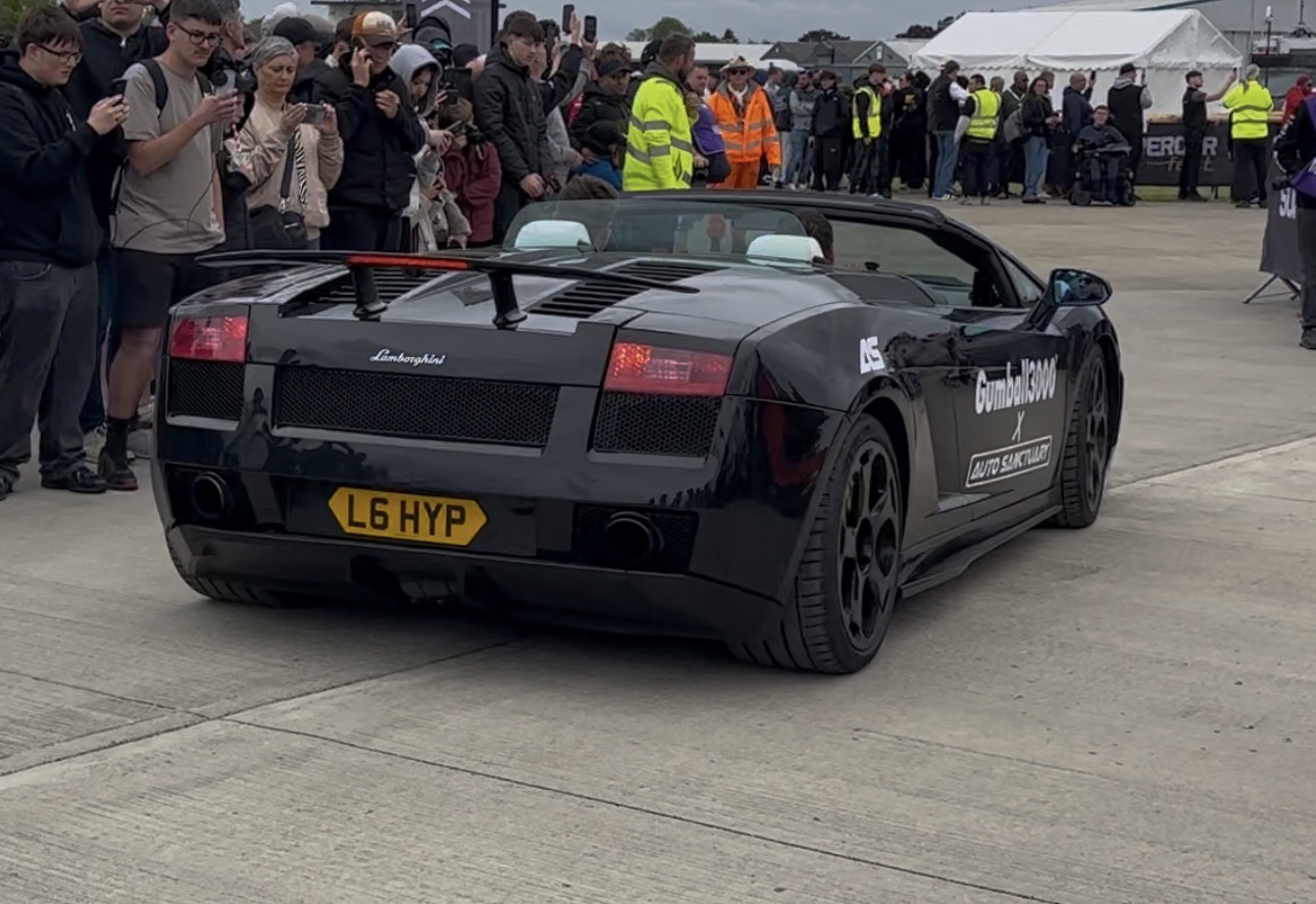 L6 HYP spotted on Lamborghini Gallardo