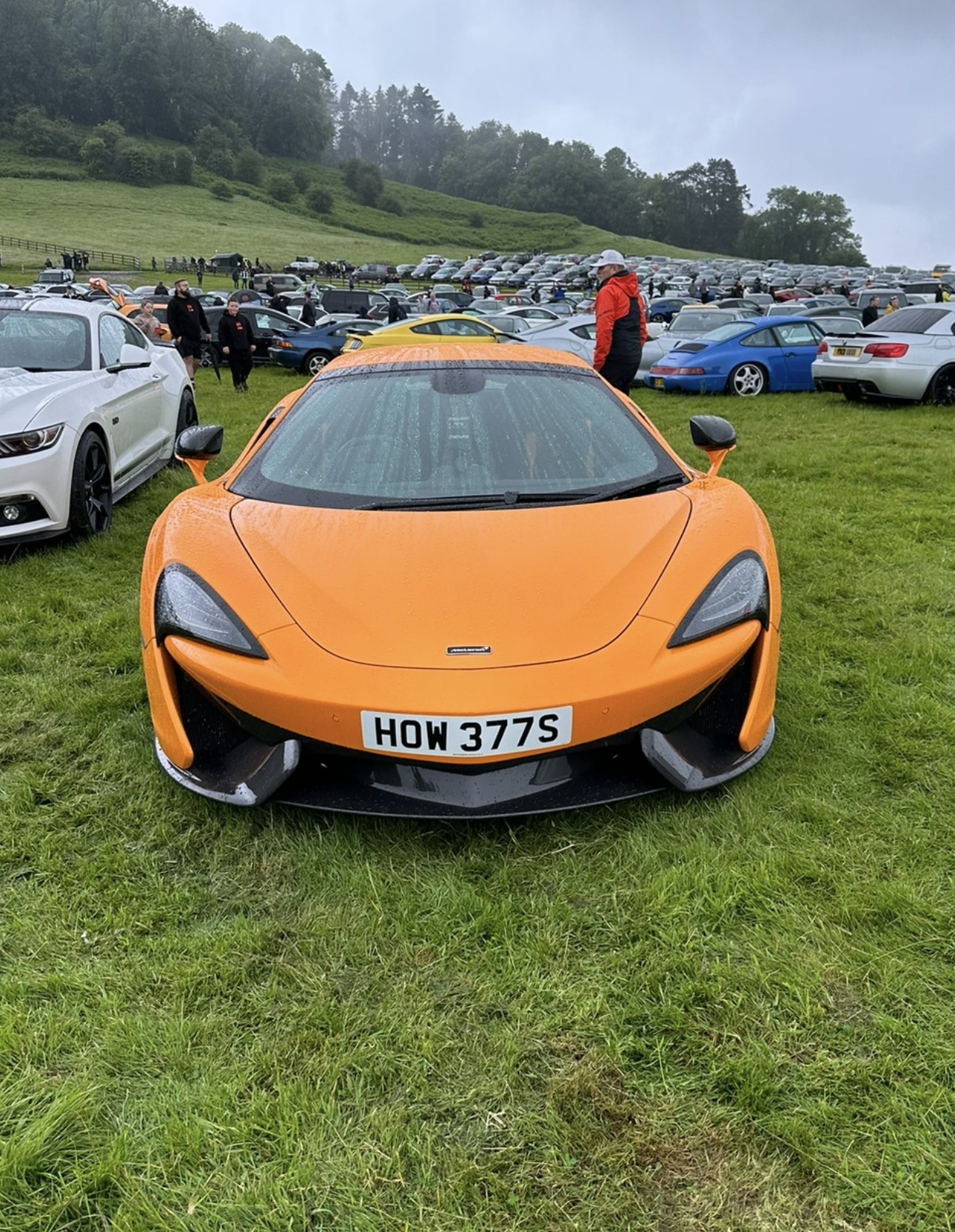HOW 377S spotted on McLaren 570S