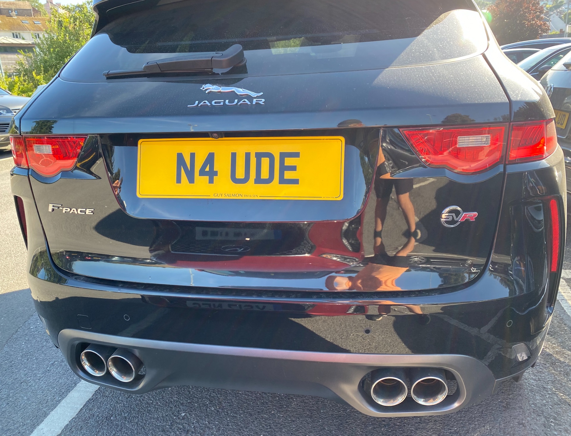 N4 UDE spotted on Jaguar F-Pace SVR SVR