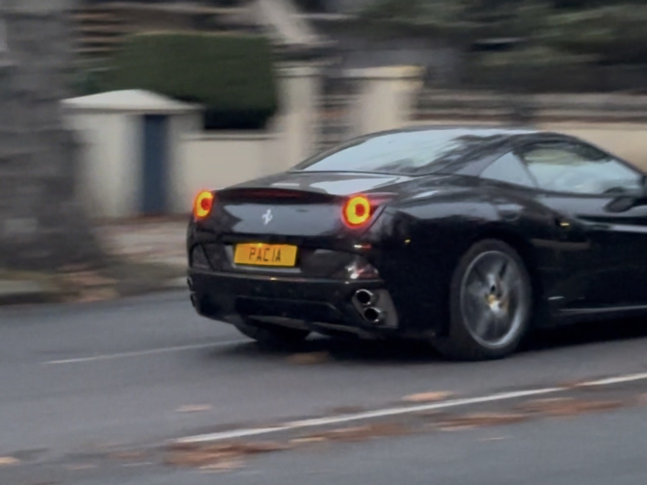 PAC 1A spotted on Ferrari California